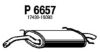 TOYOT 1743016090 End Silencer